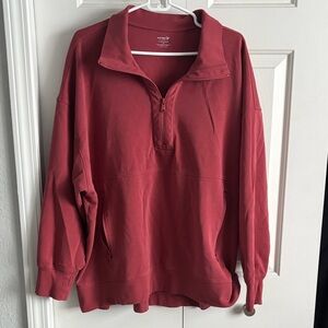 Old Navy Tunic Length Quarter Zip Size 2X